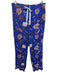Diane Von Furstenberg Size M blue, pink, multi Silk Long Sleeve Blouse Pant Set blue, pink, multi / M