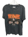 Annie Bing Size S Gray & multi Cotton Short Sleeve Logo T Shirt Graphic Top Gray & multi / S