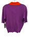 Tory Burch Size M purple & orange Cotton Short Sleeve polo Perforated Top purple & orange / M