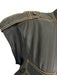 Zimmermann Size 2 Black & Yellow Viscose & Silk Short Sleeve Button Front Dress Black & Yellow / 2