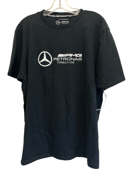 AMG Mercedes Size XL Black & White Men's Short Sleeve Black & White / XL