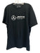 AMG Mercedes Size XL Black & White Men's Short Sleeve Black & White / XL