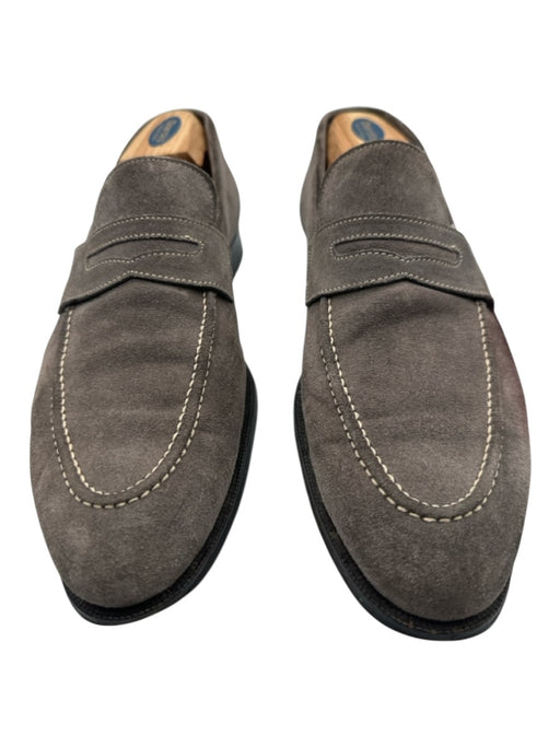 Di Bianco Shoe Size 10 Brown Suede Solid Men's Shoes Brown / 10