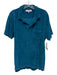 Orlebar Brown Size XXL Blue Cotton Terry Cloth Polo Men's Short Sleeve Blue / XXL