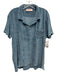 Orlebar Brown Size XXL Light blue Cotton Terry Cloth Polo Men's Short Sleeve Light blue / XXL