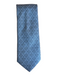 Geoff Nicholson Blue Silk Abstract Men's Ties Blue