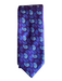 Thomas Pink Purple & Blue Print Silk Paisley Men's Ties Purple & Blue Print