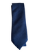Furest Navy Blue Wool Blend Knit Men's Ties Navy Blue