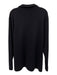 Williams & Kent Size L Navy Blue Cotton Blend Knit Polo Button up Men's Sweater Navy Blue / L