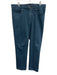 34 Heritage Size 35 Green Blue Cotton Blend Solid Jean Men's Pants Green Blue / 35