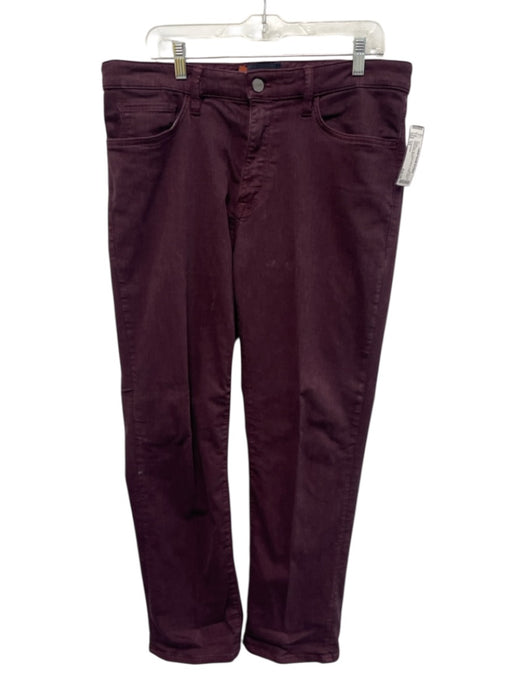 34 Heritage Size 35 Dark Red Cotton Blend Solid Jean Men's Pants Dark Red / 35