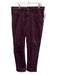 34 Heritage Size 35 Dark Red Cotton Blend Solid Jean Men's Pants Dark Red / 35