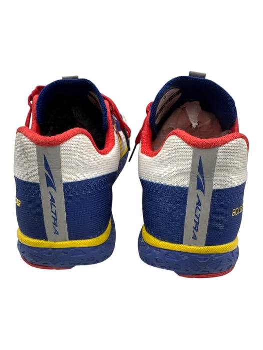 Altra Shoe Size 10.5 Blue, White & Red textile upper Perforated Knit Sneakers Blue, White & Red / 10.5