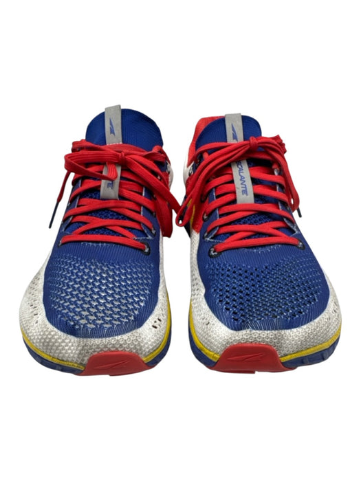 Altra Shoe Size 10.5 Blue, White & Red textile upper Perforated Knit Sneakers Blue, White & Red / 10.5