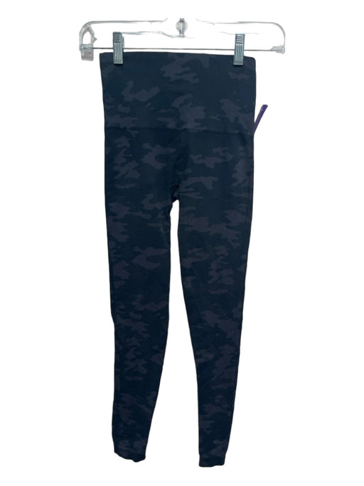 Spanx Size S Gray & Navy Nylon Blend Camo High Rise Ankle Leggings Gray & Navy / S