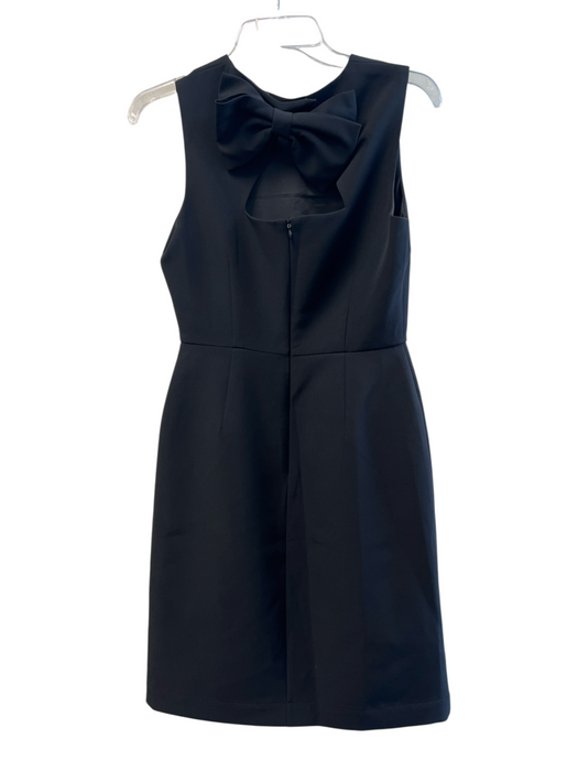 Rachel Parcell Size S Black Polyester Round Neck Sleeveless Back Zip Dress Black / S