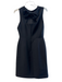 Rachel Parcell Size S Black Polyester Round Neck Sleeveless Back Zip Dress Black / S