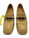 Tory Burch Shoe Size 7 Yellow Leather Square Toe Buckle Detail Pumps Yellow / 7