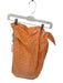 Onia Size M Orange & White Cotton Side Tie Palm Leaves Coverup Skirt Orange & White / M