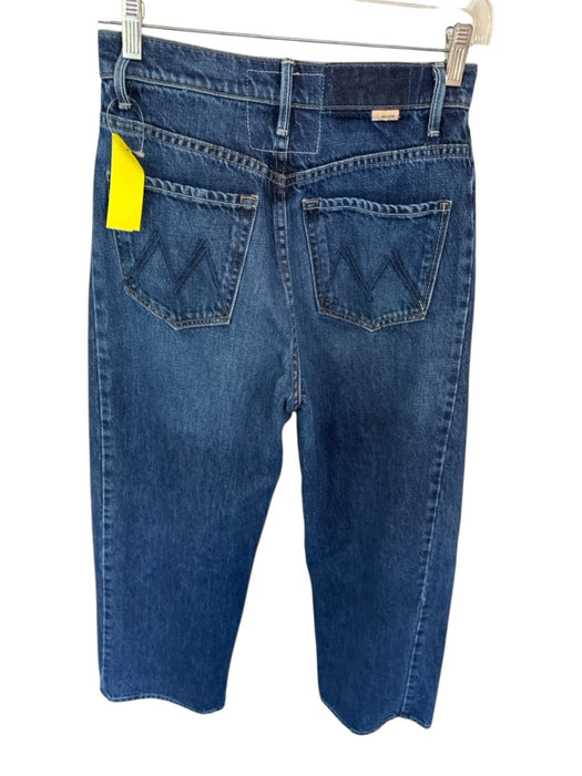 Mother Superior Size 25 Dark Wash Cotton Blend High Waist Button Fly Jeans Dark Wash / 25