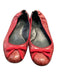 Dolce & Gabbana Shoe Size 40 Red Reptile Skin Almond Toe Bow Detail Shoes Red / 40