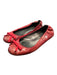 Dolce & Gabbana Shoe Size 40 Red Reptile Skin Almond Toe Bow Detail Shoes Red / 40