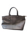 Henri Bendel Silver Leather Pebbled Top Handles Shoulder Strap Bag Silver / Medium