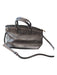 Henri Bendel Silver Leather Pebbled Top Handles Shoulder Strap Bag Silver / Medium