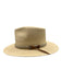 Overland Beige Straw Woven Braided detail Panama Sun Hat Beige / Medium