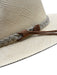 Overland Beige Straw Woven Braided detail Panama Sun Hat Beige / Medium