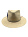 Overland Beige Straw Woven Braided detail Panama Sun Hat Beige / Medium