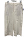 Prologue Size 8 Cream White Cotton Blend Trouser High Waist Hook & Zip Fly Pants Cream White / 8