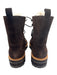 Marc Fisher Shoe Size 9.5 Dark Brown Leather Upper Suede Shearling Detail Boots Dark Brown / 9.5