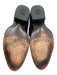 Tecovas Shoe Size 8.5 Black Leather Upper Lizard Embossed Pull Tab Western Boots Black / 8.5