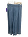 Madewell Size M Light Wash COTTON & LINEN Elastic Waist Wide Leg Crop Pants Light Wash / M