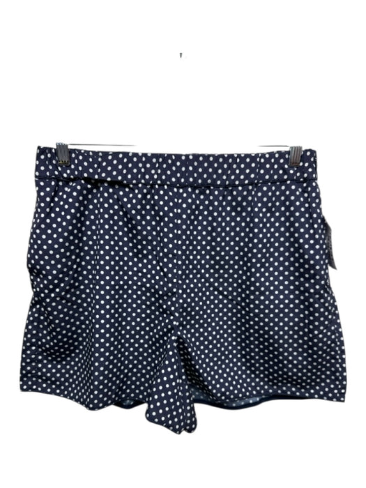 Tuckernuck Size L Blue & White Polyester Polka Dots Button Up Midi Skirt Set Blue & White / L