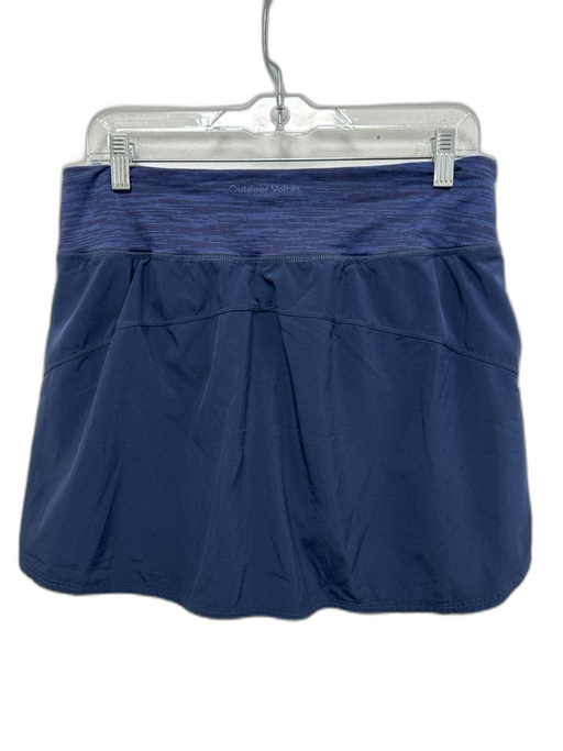 Outdoor Voices Size L Navy Blue Polyester & Spandex Elastic Waist Tennis Skort Navy Blue / L