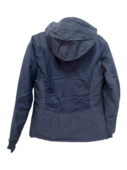 Columbia Size M Blue & Pink Polyester & Nylon Zip & Button Zip Pockets Jacket Blue & Pink / M