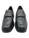 Vince Shoe Size 7 Black Leather Square Toe Rubber Sole Loafers Black / 7