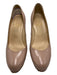 Christian Louboutin Shoe Size 36.5 Beige Leather Almond Toe Closed Heel Pumps Beige / 36.5