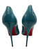 Christian Louboutin Shoe Size 42 Blue Patent Leather Pointed Toe Stiletto Pumps Blue / 42