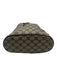 Gucci Brown Print Coated Canvas & Leather Crossbody Strap Guccissima Bucket Bag Brown Print / Medium