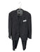 Couture Biella Italy Gray 100% Merino Wool Heathered Men's Suit 36R