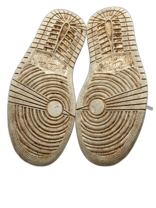 Nike Shoe Size 6.5 White Leather Sneaker High Top Lace Up Shoes White / 6.5