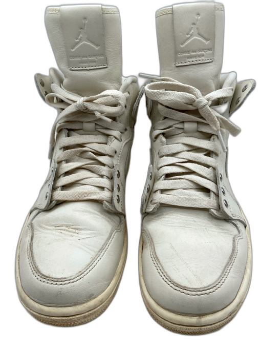 Nike Shoe Size 6.5 White Leather Sneaker High Top Lace Up Shoes White / 6.5