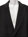 Dior Size 52 Black Cashmere Solid Overcoat Men's Jacket Black / 52