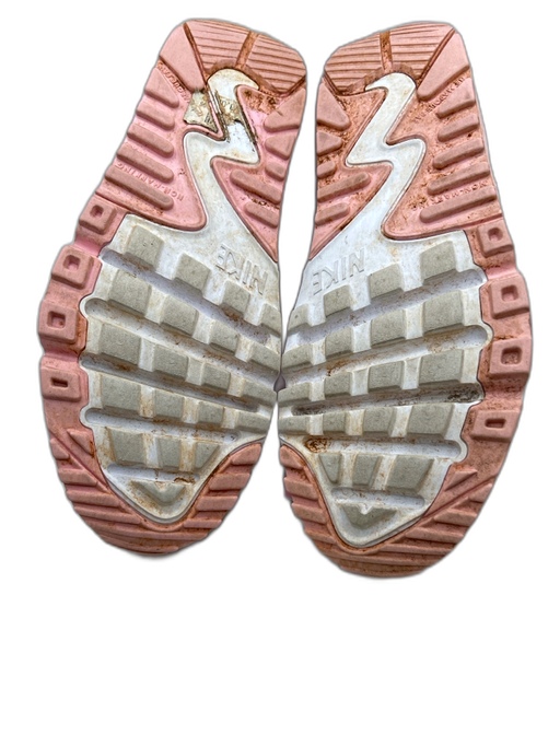 Nike Shoe Size 6.5Y Light Pink Leather Synthetic Round Toe Lace Up Sneakers Light Pink / 6.5Y