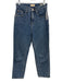 Vegetable Size S Medium Wash Cotton Denim High Rise Straight Leg Jeans Medium Wash / S