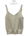 LO61 Size Est. XS/S Cream Cotton Blend Knit Tank Cardigan Set Sweater Set Cream / Est. XS/S