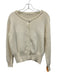 LO61 Size Est. XS/S Cream Cotton Blend Knit Tank Cardigan Set Sweater Set Cream / Est. XS/S